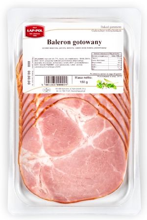 Baleron gotowany plasterkowany