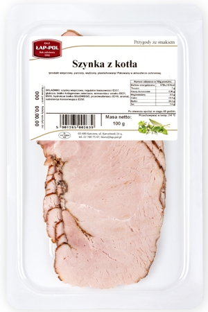 Szynka z kotła plasterkowana 100g Szynka_z_kotla_100g_plastry