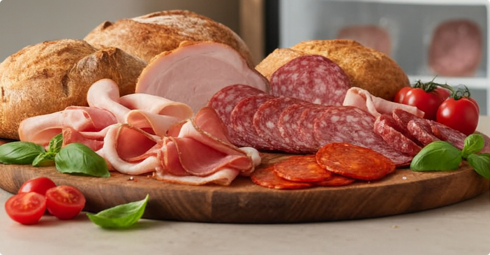 wędliny na śniadanie, wędlina na kolacje, wędlina na kanapki