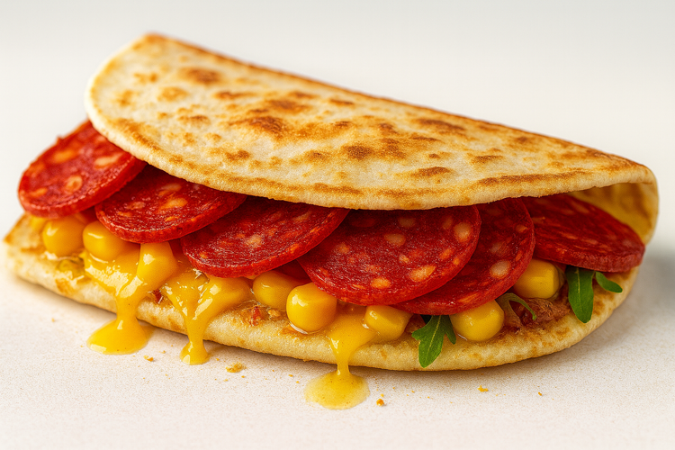 Chorizo kiełbasa hiszpańska 100g Quesadilla z chorizo Chorizo100g Chorizo 80g plastry plasterki