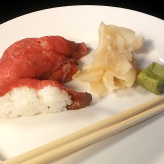 Sushi wołowe
