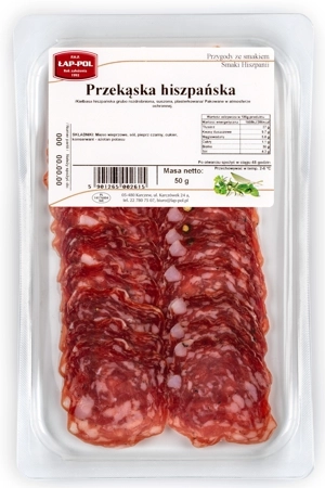 Przekąska hiszpańska plasterkowana 50g