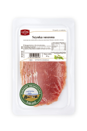 Szynka suszona plasterkowana 85g