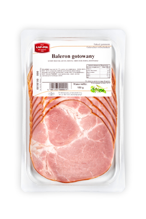 Baleron gotowany plasterkowany 100g