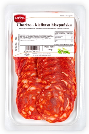 Chorizo kiełbasa hiszpańska 100g