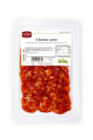 Chorizo sarta w plastrach 85 g