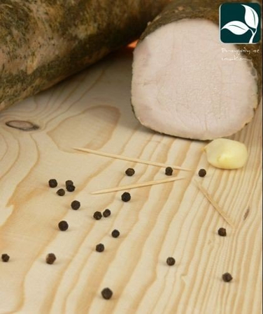 Schab pieczony na szaro