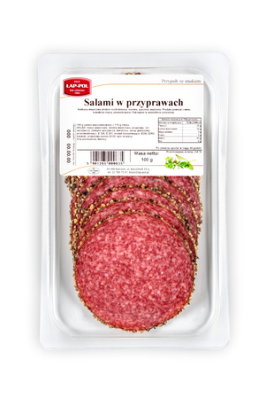 Salami w przyprawach 100g plastry