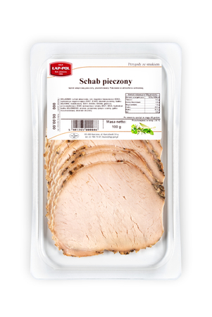 Schab pieczony - plasterkowany 100g